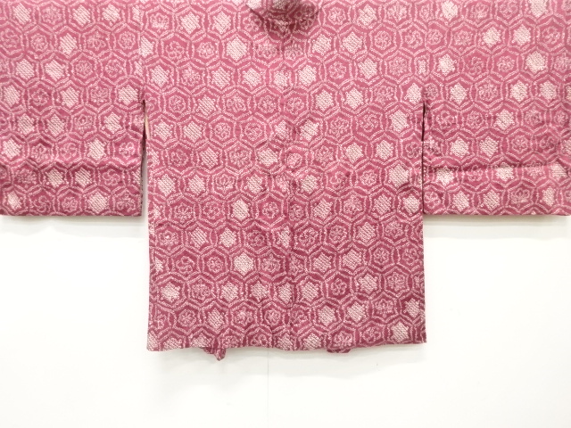 Japanese Kimono / Chirimen Kinsha Silk